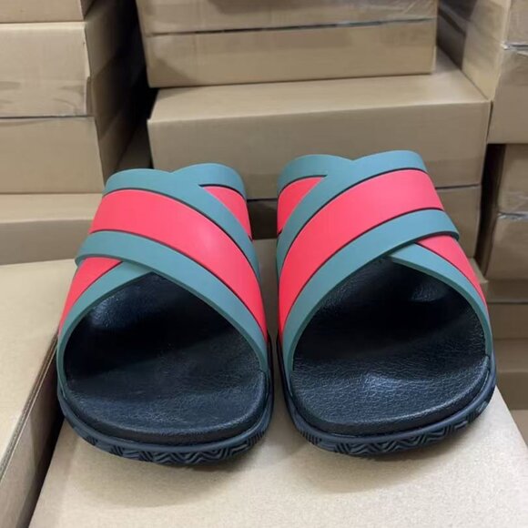Mens Gucci Sandals With Web Size 41 main image 5